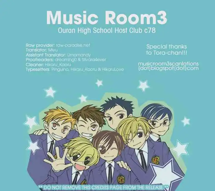 Ouran High School Host Club Chapter 78 37